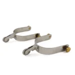 Espuelas texanas para polo y botón fijo