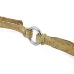 Maneas de cuero crudo costura vista - Image 2