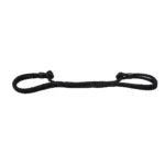 Maneas retorcidas de hilo negro para patas - Image 2