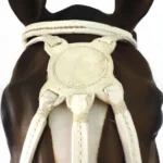 Juego 4 piezas de cuero doble blanco - Image 2