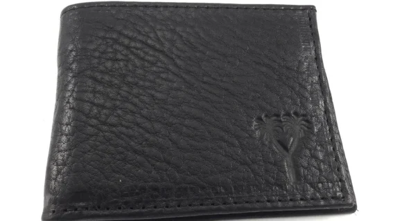 Billetera de cuero vacuno tamaño dolar