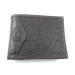 Billetera de cuero de búfalo con volante