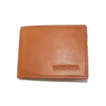 Billetera de cuero vacuno con tarjetero desmontable