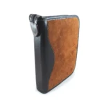 Agenda de cuero de carpincho y cuero vacuno