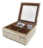 Caja de te cuadrada con divisores - Image 2