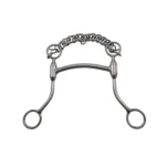 Freno tipo 1/4 de milla recto de acero inoxidable