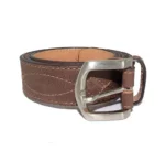 Cinto de cuero de búfalo con dibujo