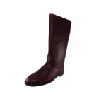 Botas de cuero engrasado caña 3/4 con fondo de suela - Image 3