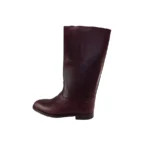 Botas de cuero engrasado caña 3/4 con fondo de suela - Image 5