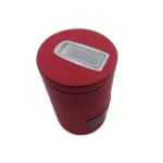 Yerbero o azúcarero de cuero redondo Chico Crespo - Image 7