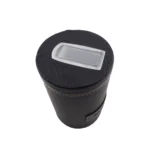 Yerbero o azúcarero de cuero redondo Chico Crespo - Image 4