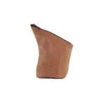 Yerbero de cuero liso con cierre - Image 2