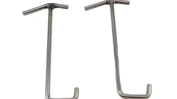 Tira botas de acero inoxidable