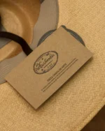 Sombrero pampa panamá ala 8 tostado - Image 7