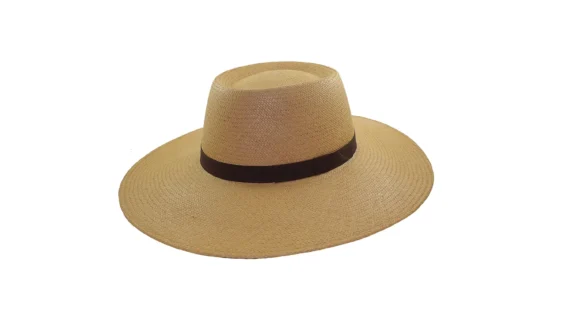 Sombrero pampa panamá ala 10 tostado