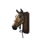 Bozal con cabestro de hilo torcido para palenquear para potrillo