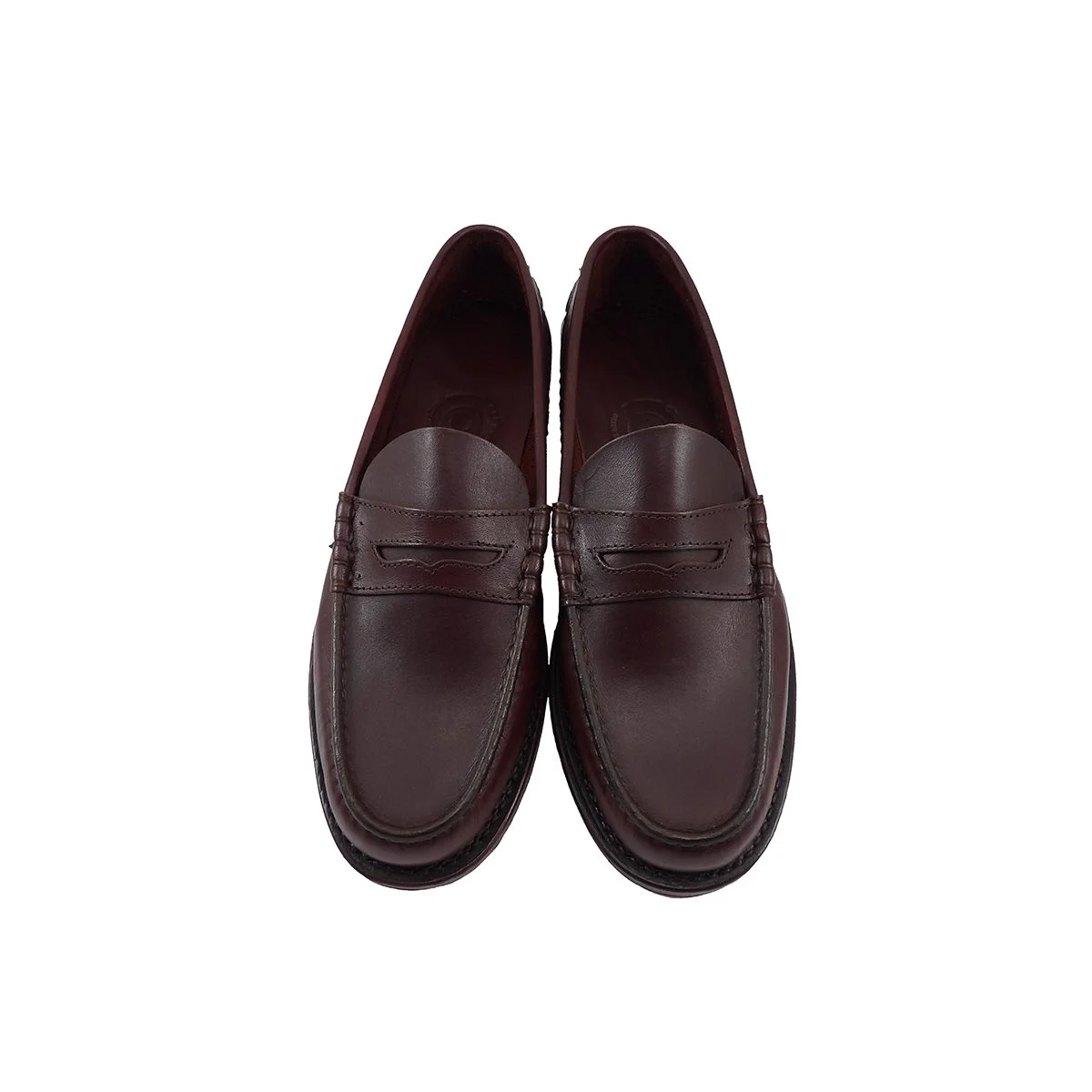 tcr-6484-1772148893.webp Mocasín clásico doble suela con vincha marrón - Image 1