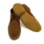 Botineta de gamuza fondo crepe - Image 4