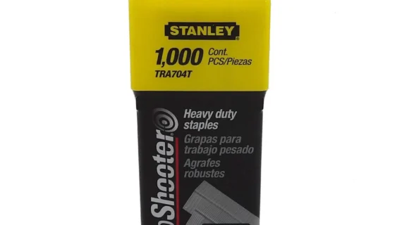 Grapas para trabajo pesado marca Stanley largo 6 milímetros
