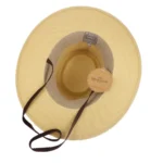 Sombrero pampa algodón ventilado ala 8 tostado - Image 3