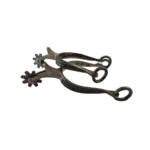 Espuelas de hierro pulido modelo criolla con garra - Image 2