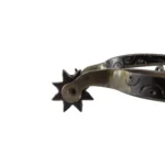 Espuelas de hierro pulido modelo criolla con punta - Image 3