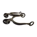 Espuelas de hierro pulido modelo criolla con roseta - Image 2