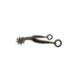 Espuelas de hierro pulido modelo criolla argentina