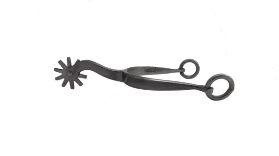 Espuelas de hierro cepillado 10 puntas cuadradas