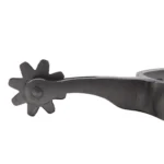 Espuelas de hierro cepillado modelo cuarto de milla roseta criolla - Image 2