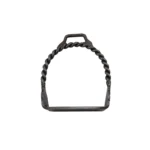 Estribos de hierro pulido modelo criollo retorcido - Image 4