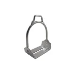 Estribos de acero inoxidable modelo criollo pisada ancha - Image 3