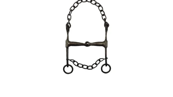 Freno filete de hierro pulido campero pata corta