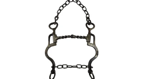 Freno filete de hierro pulido pata 5 torcido fino