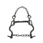 Freno filete de hierro pulido pata 5 torcido cuadrado