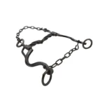 Freno filete de hierro pulido pata 5 torcido cuadrado - Image 4