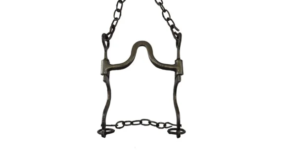 Freno de hierro pulido pata 5 puente chato