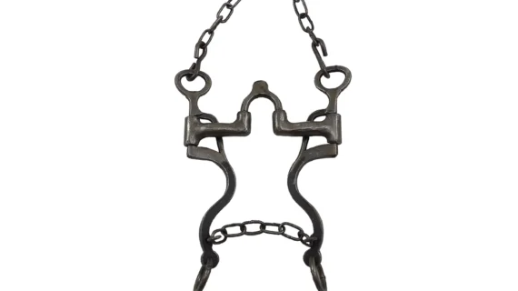 Freno de hierro pulido pata 5 catedral cuatro movimientos