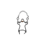 Freno de acero inoxidable pecho paloma  pata S con rollo de cobre