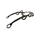 Freno de hierro pulido pata recta puente chato - Image 3