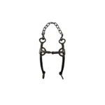 Freno filete de hierro pulido pata recta