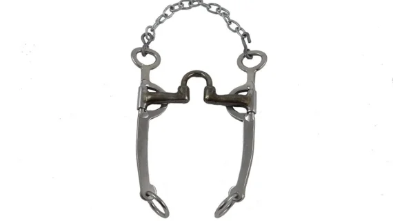 Freno de acero inoxidable y hierro pata recta cuatro movimientos