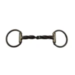 Filete D hierro pulido torcido grueso