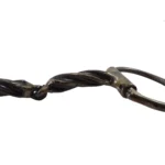 Filete D hierro pulido torcido grueso - Image 2