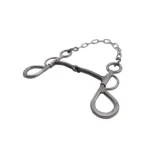 Freno filete de acero inoxidable y hierro pulido fino pata corta - Image 4