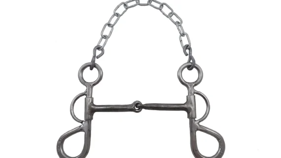 Freno filete de acero inoxidable y hierro pulido fino pata corta