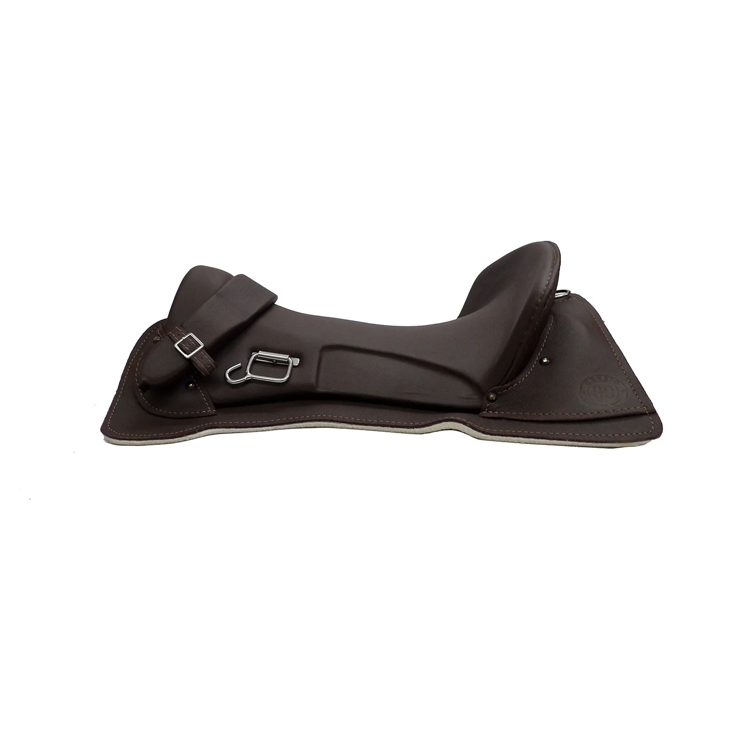 tcr4442mr17-1772133758.webp Montura freno de oro número 2 modelo prueba Claudio Fagundes color marrón - Image 1