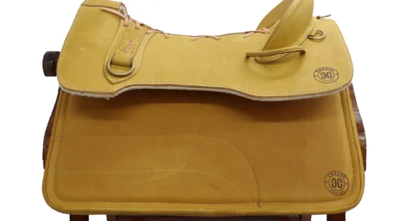 Combo recado paletero y mandil de gel color óxido