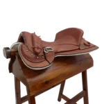 Montura freno de oro número 2 modelo Paysandú color tabaco - Image 4