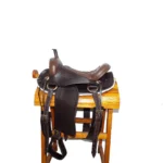 Montura americana con pico color marrón